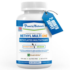 Power By Naturals Methyl Multi One bottle view for daily wellness