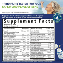Power By Naturals Methyl Multi One label detail highlights bioactive folate and B vitamins