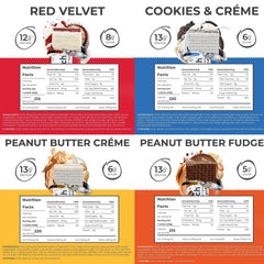 Power Crunch Peanut Butter Creme bar with wrapper and bite-size feel