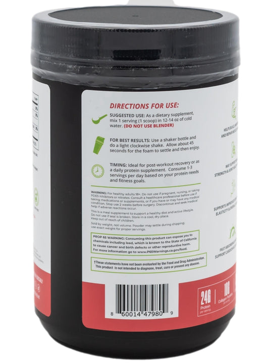 Power Play Fuel Clear Protein mixed in a glass for rapid hydration.