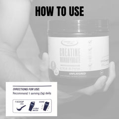 Power Play Fuel Creatine packaging display communicates user-friendly format.