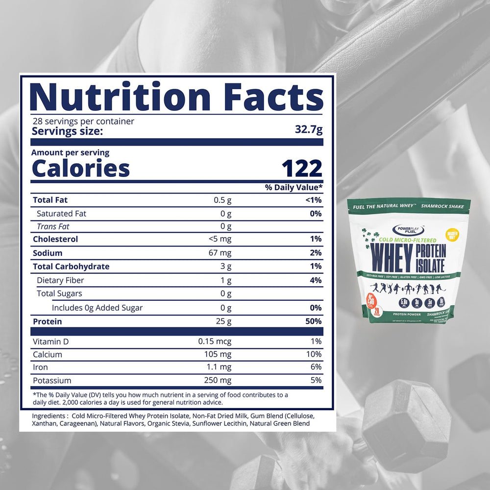 POWER PLAY FUEL product on kitchen counter ideal for high-protein meals.