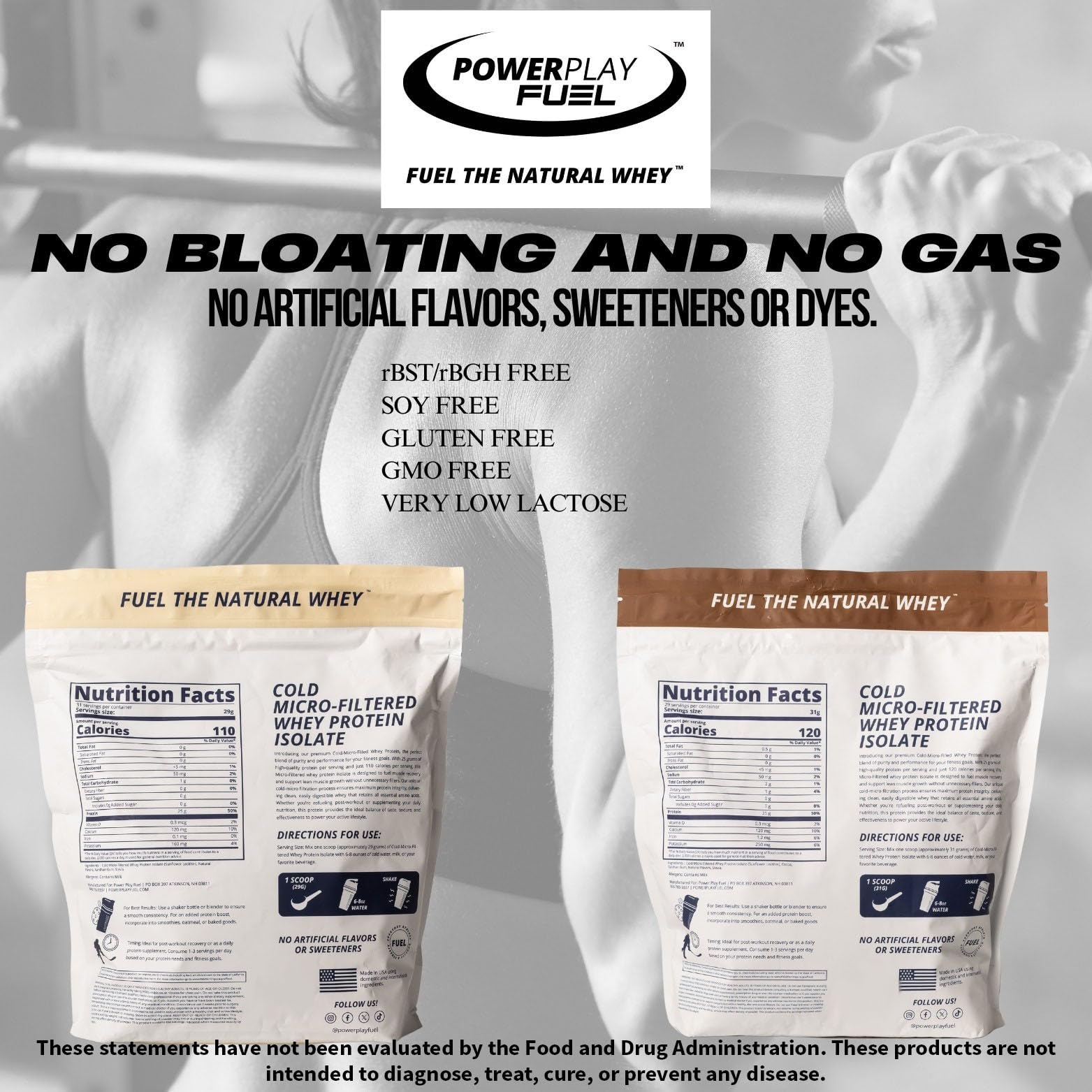 POWER PLAY FUEL post-workout shake ready, demonstrating quick recovery support.