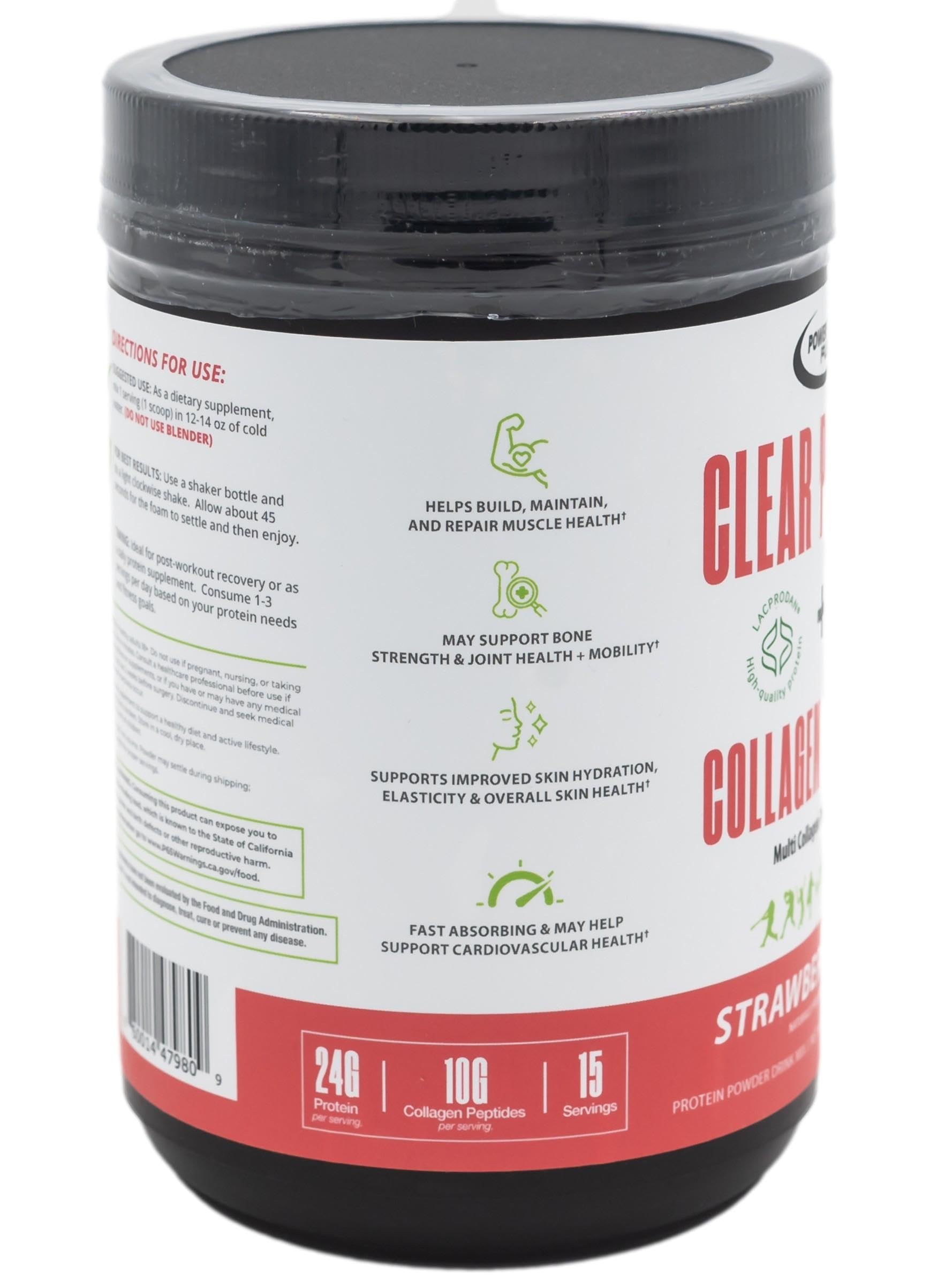 Power Play Fuel Strawberry Kiwi scoop ready for a refreshing post-workout sip.