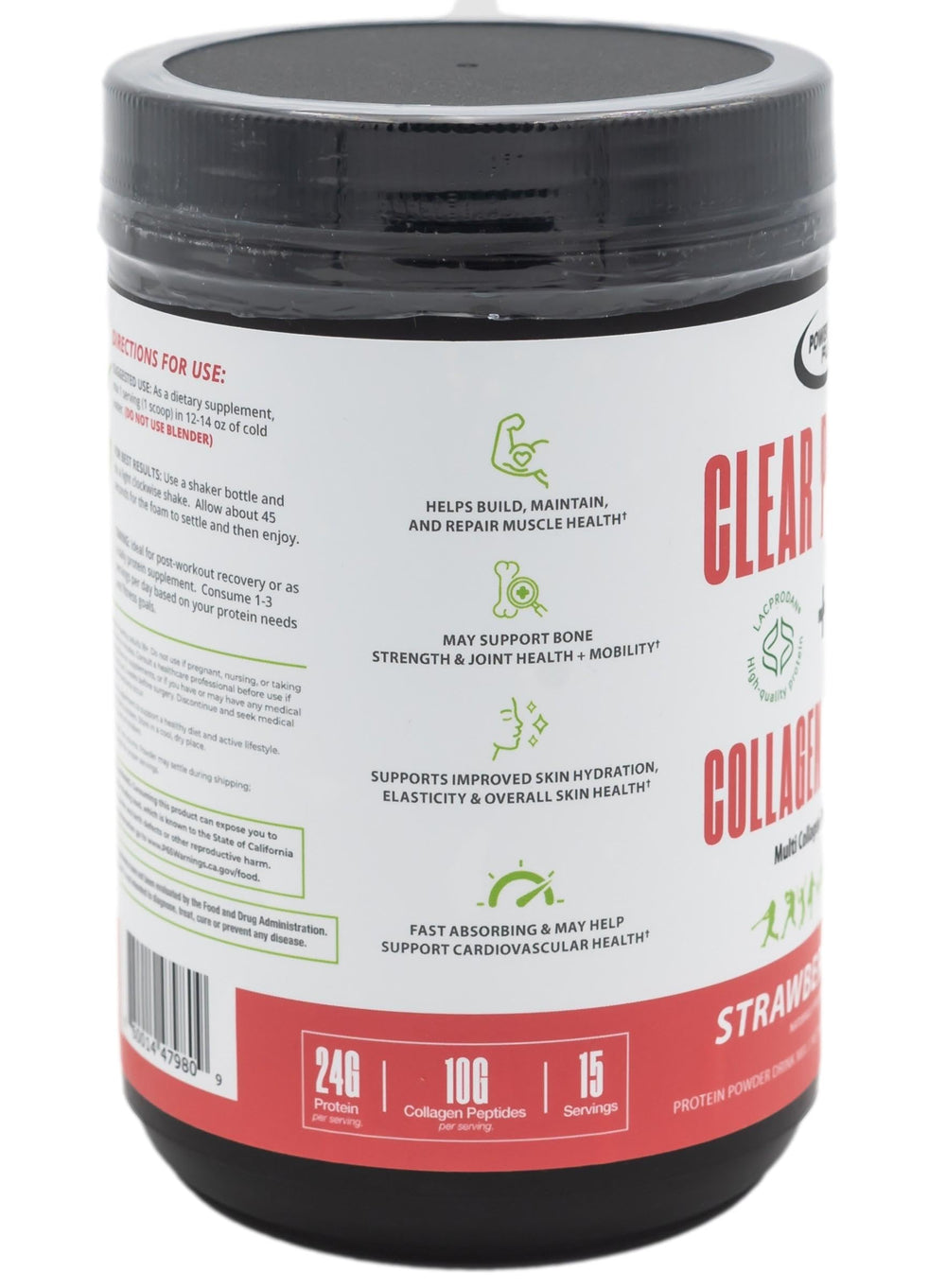 Power Play Fuel Strawberry Kiwi scoop ready for a refreshing post-workout sip.