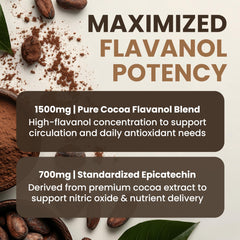 POWERED X PLANTS rich dark cacao swatch conveys indulgent chocolate flavor.