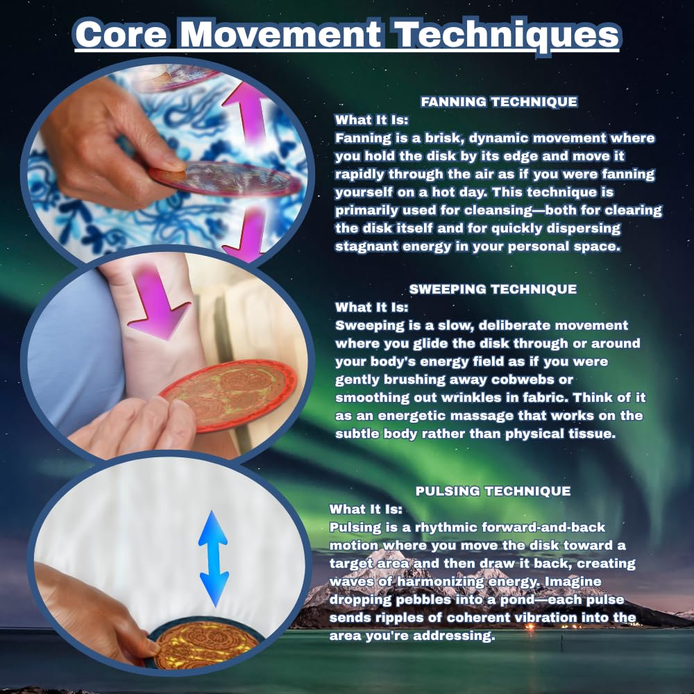Powerforms Body-Mind-Soul Disk aligns with universal grid frequency