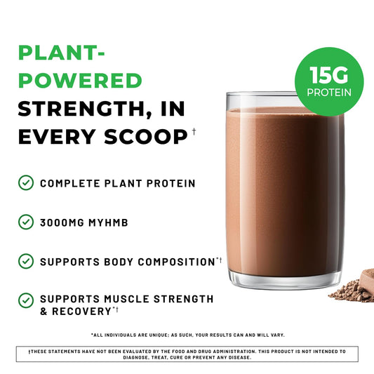 POWERLIFE HMB 3000mg close-up emphasizes muscle maintenance potential.