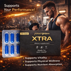 PowerPro++ bottle in a gym bag for on-the-go energy.