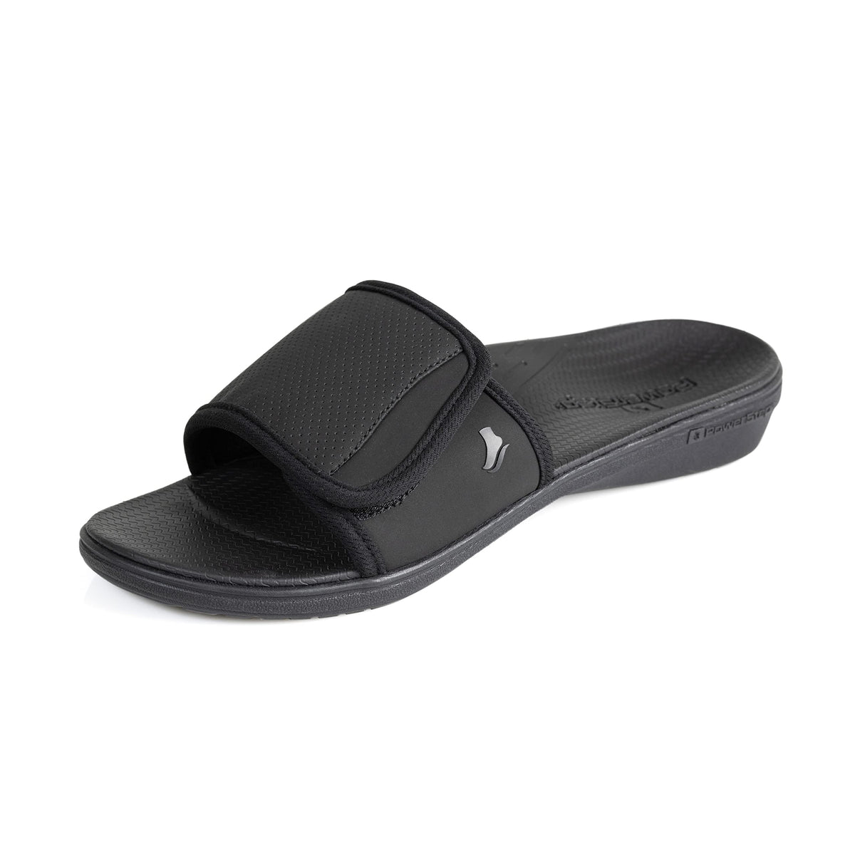 PowerStep ArchWear strap with adjustable Velcro for a secure fit.