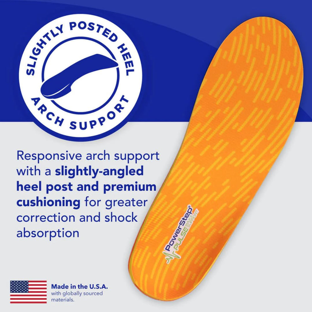 PowerStep Pulse Maxx top-cover reduces heat and friction during workouts.