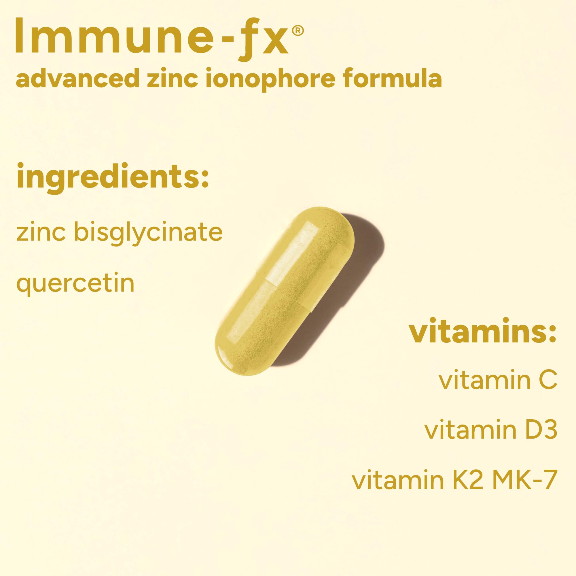 PPO Lab Immune-fx pouring capsules demonstrates easy daily dosing