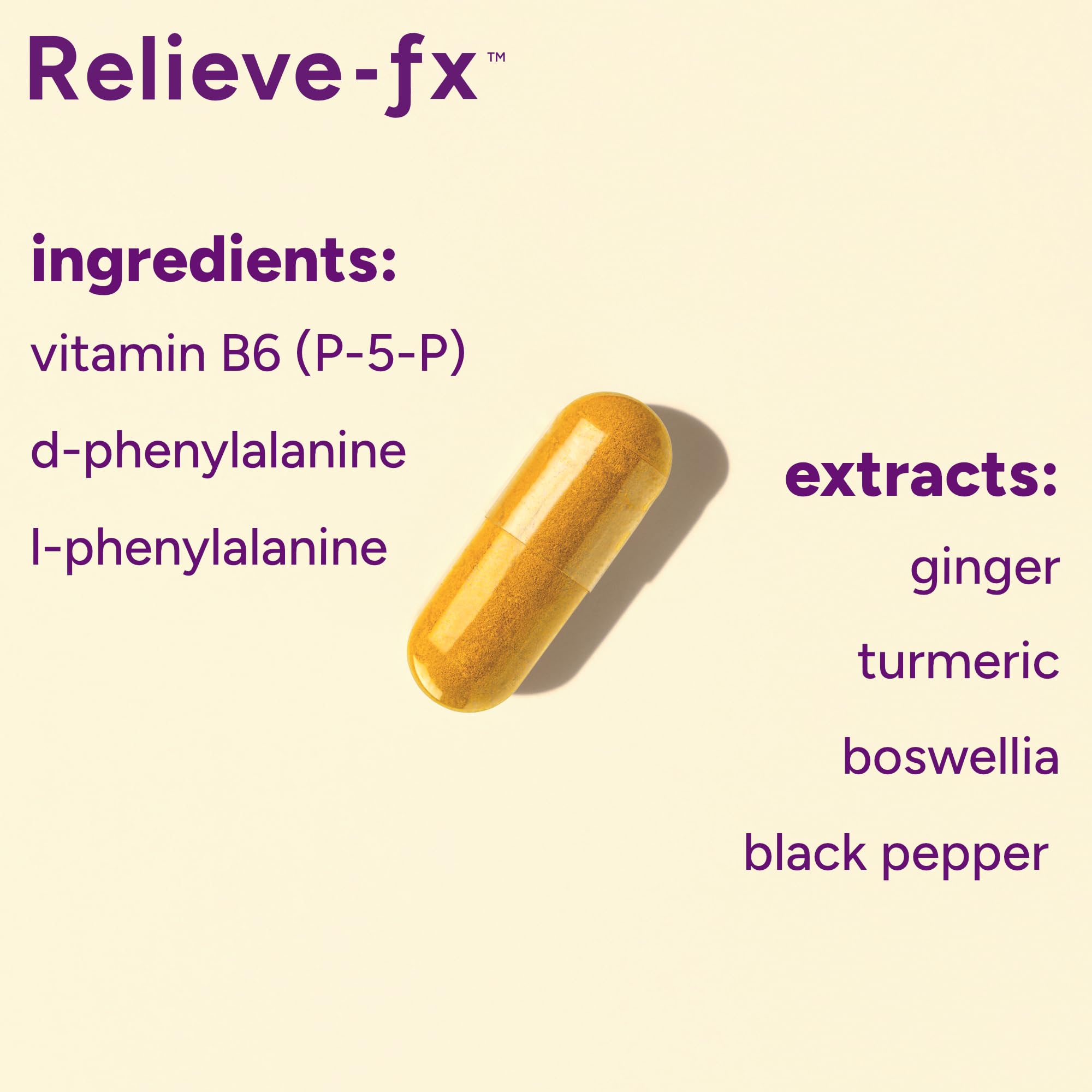 PPO Lab Relieve-fx DLPA boswellia focus highlights anti-inflammatory ingredients