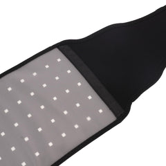 PPOKK red light therapy belt front view for muscle relief and skin support.