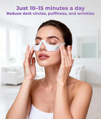 PQSNZ enhanced absorption with eye cream improves microcurrent conductivity.