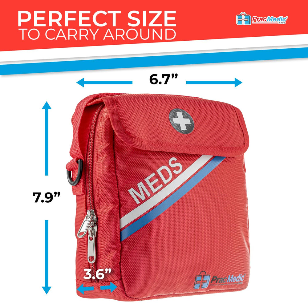 PRAC MEDIC BAGS emergency ID card supports quick reference in emergencies.