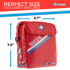 PRAC MEDIC BAGS emergency ID card supports quick reference in emergencies.