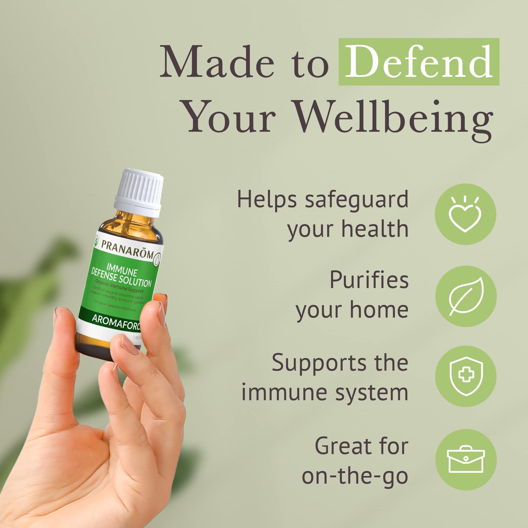 Pranarom Aromaforce Immune Defense clove bud detail with warm spice impression