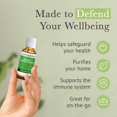 Pranarom Aromaforce Immune Defense clove bud detail with warm spice impression