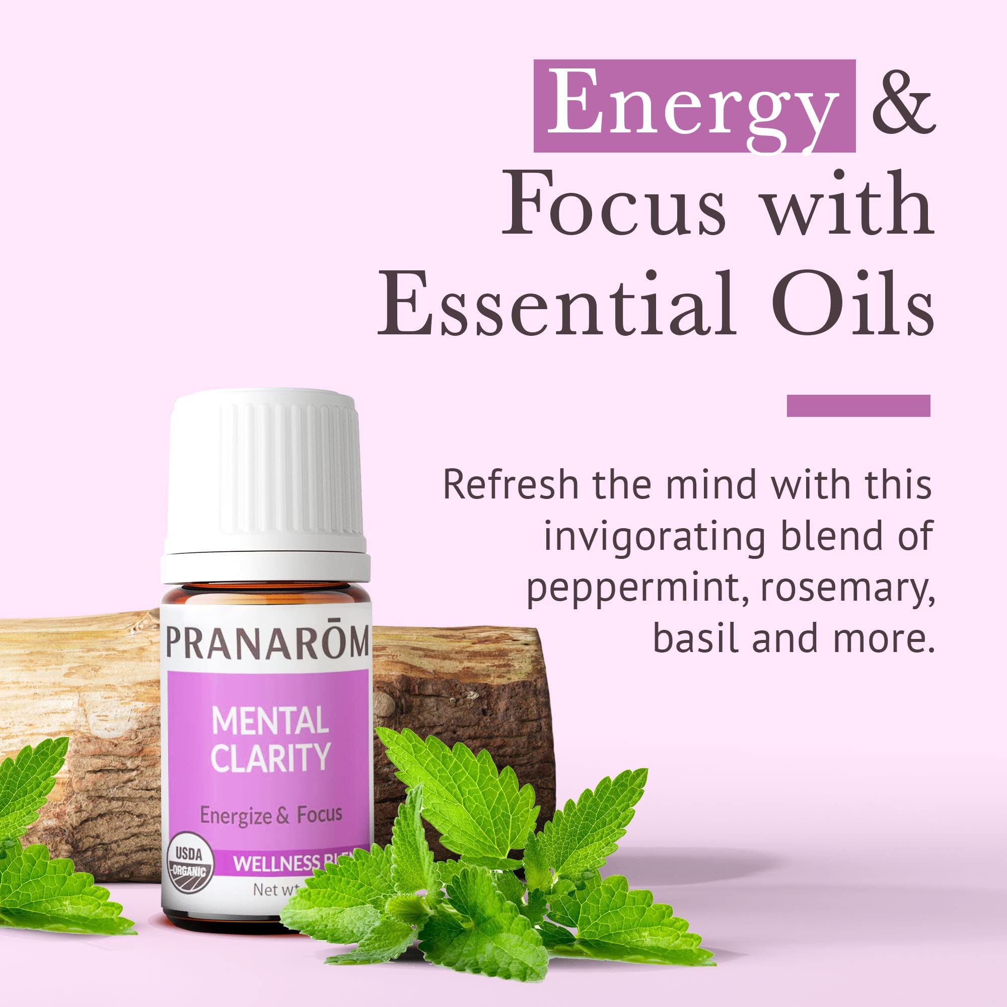 Pranarom Mental Clarity diffuser in use creates an uplifting, fresh atmosphere.