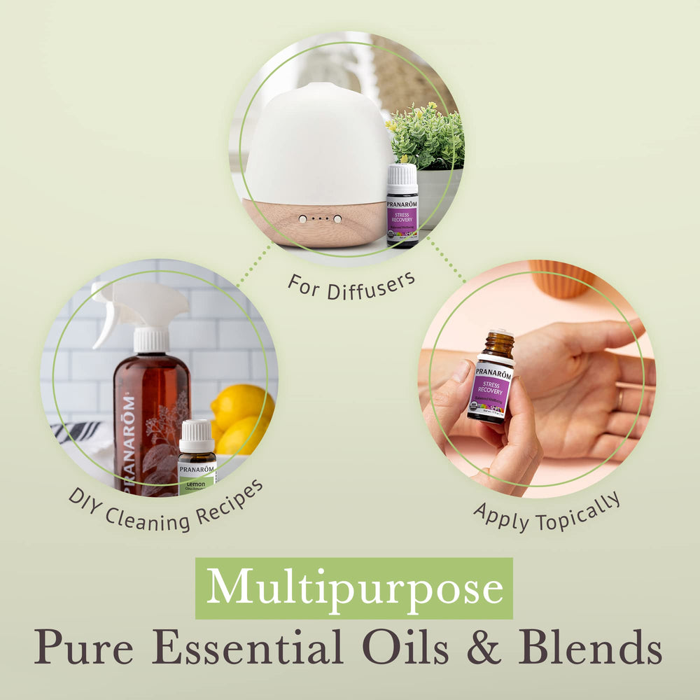 Pranarom grapefruit 5ml bottle for bright aroma.