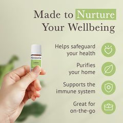 Pranarom sage 5ml bottle for grounding scent.