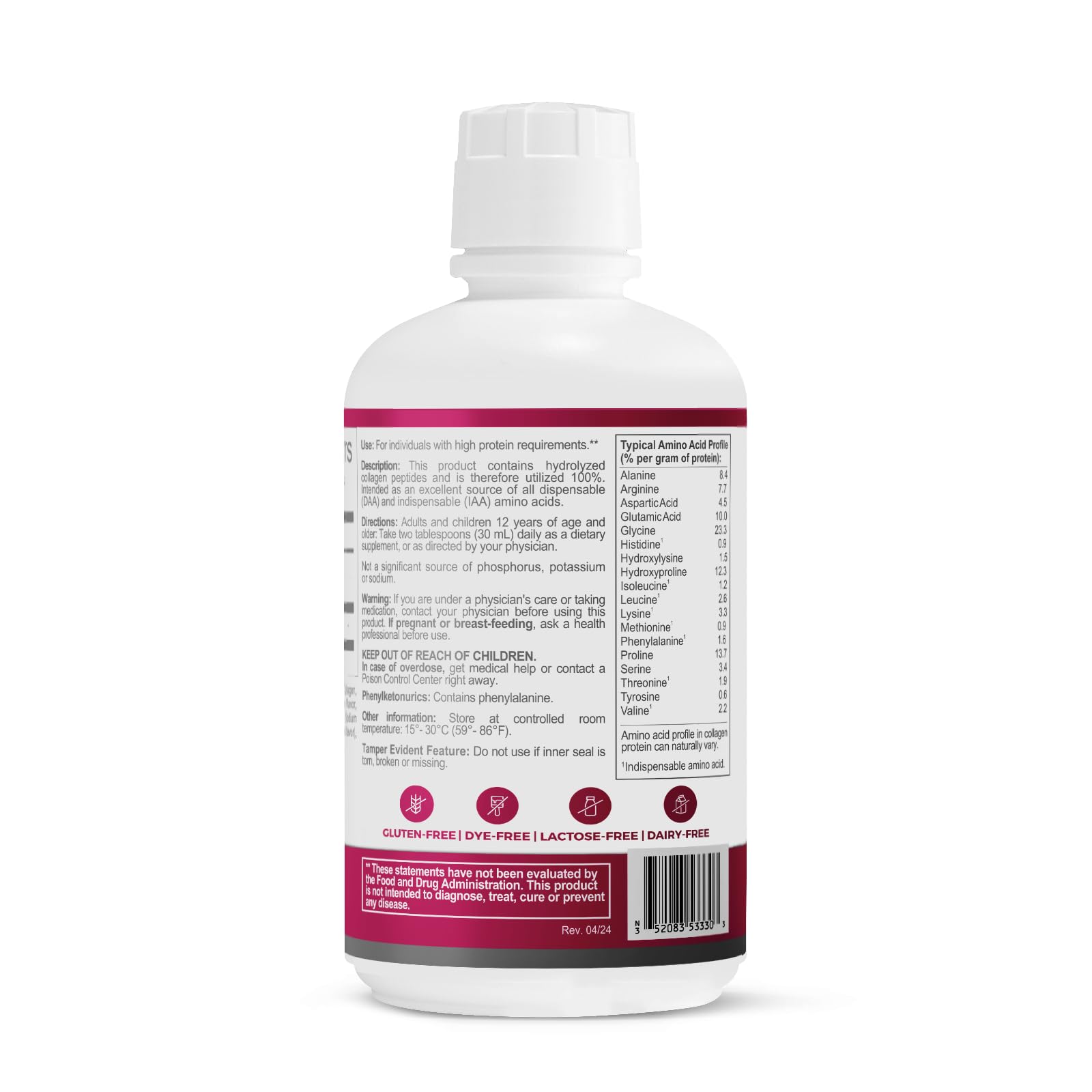 Pre-Protein hospital-grade recovery reference for wound care and muscle support.