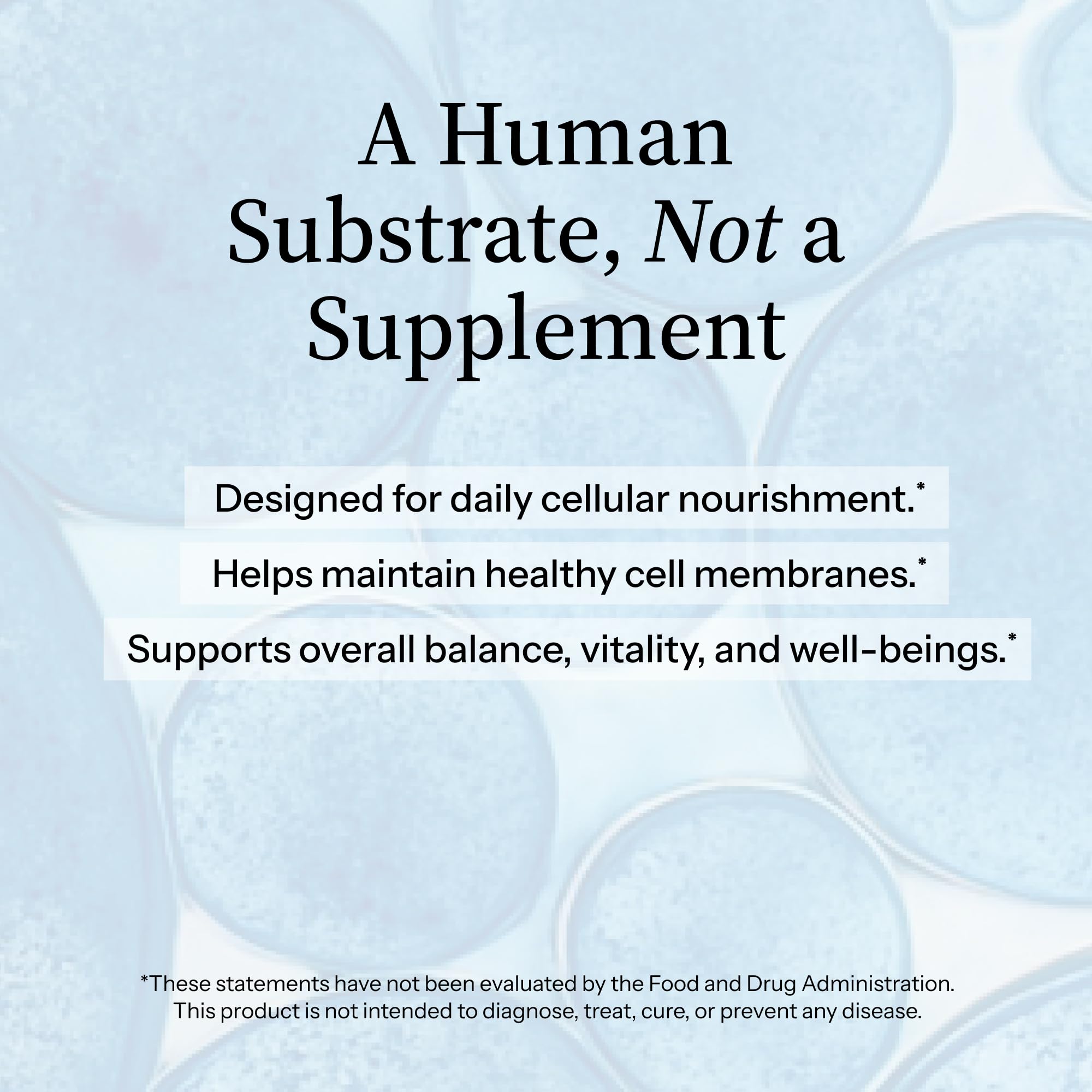 Detox and regeneration concept from Precision Nutrients phospholipids implies cellular renewal.
