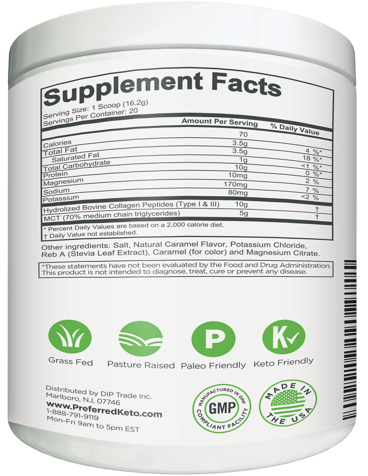 Keto Collagen with MCT Oil supports steady energy on low-carb days