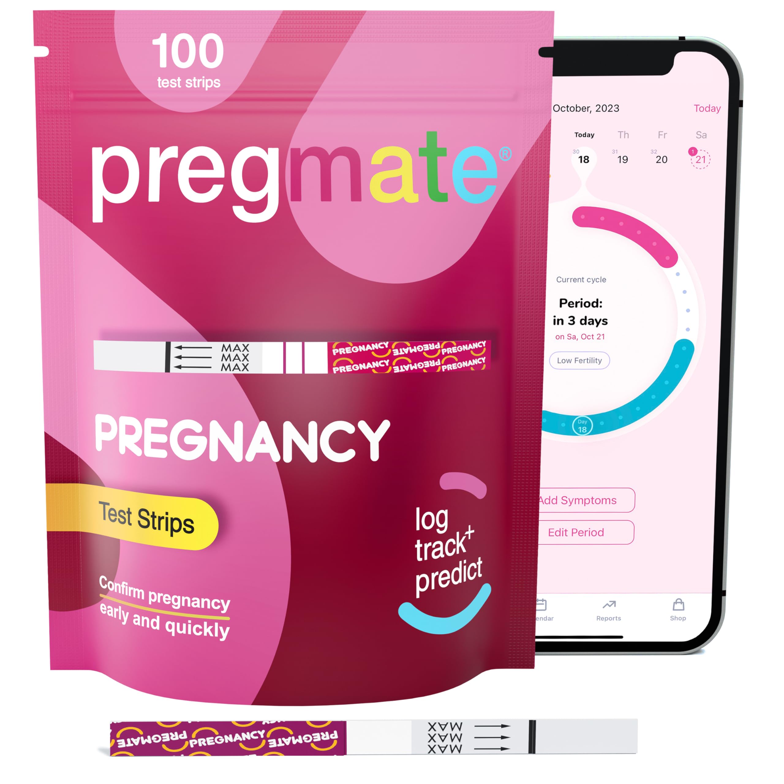 PREGMATE home testing scenario for confidence at home.