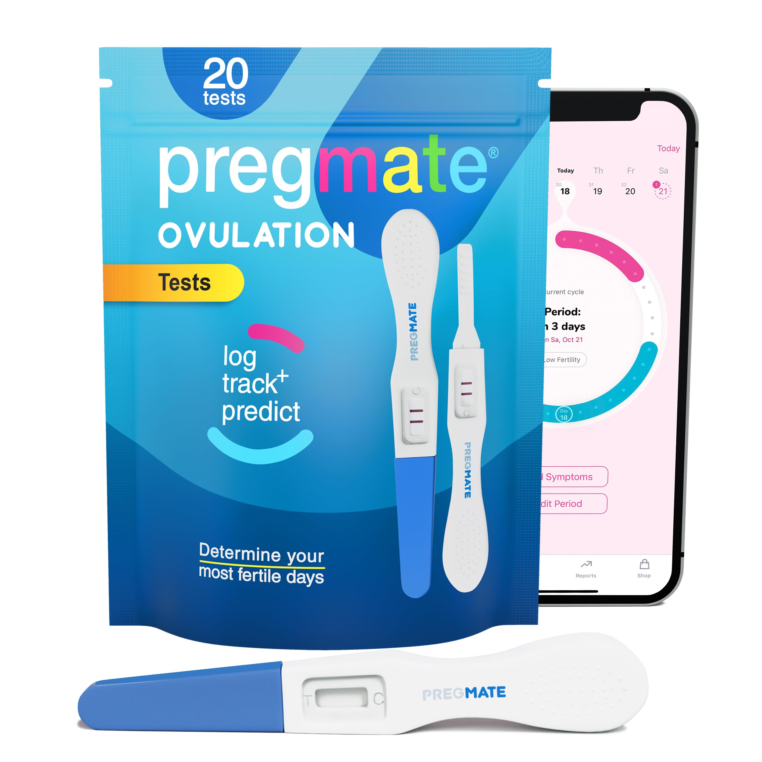 Pregmate ovulation midstream tests storage kept in a cool, dry place.
