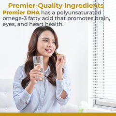 Premier DHA algae-source illustration highlights sustainable omega-3 origin