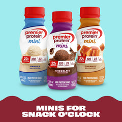 Premier Protein Minis Nutrition panel close-up showing nutrients