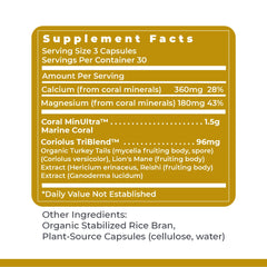 Premier Research Labs bottle with glass of water illustrating daily supplementation ritual