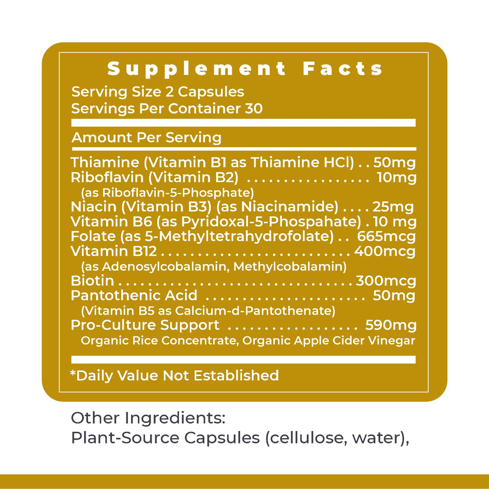 Premier Research Labs Complete B packaging showing nine active B vitamins