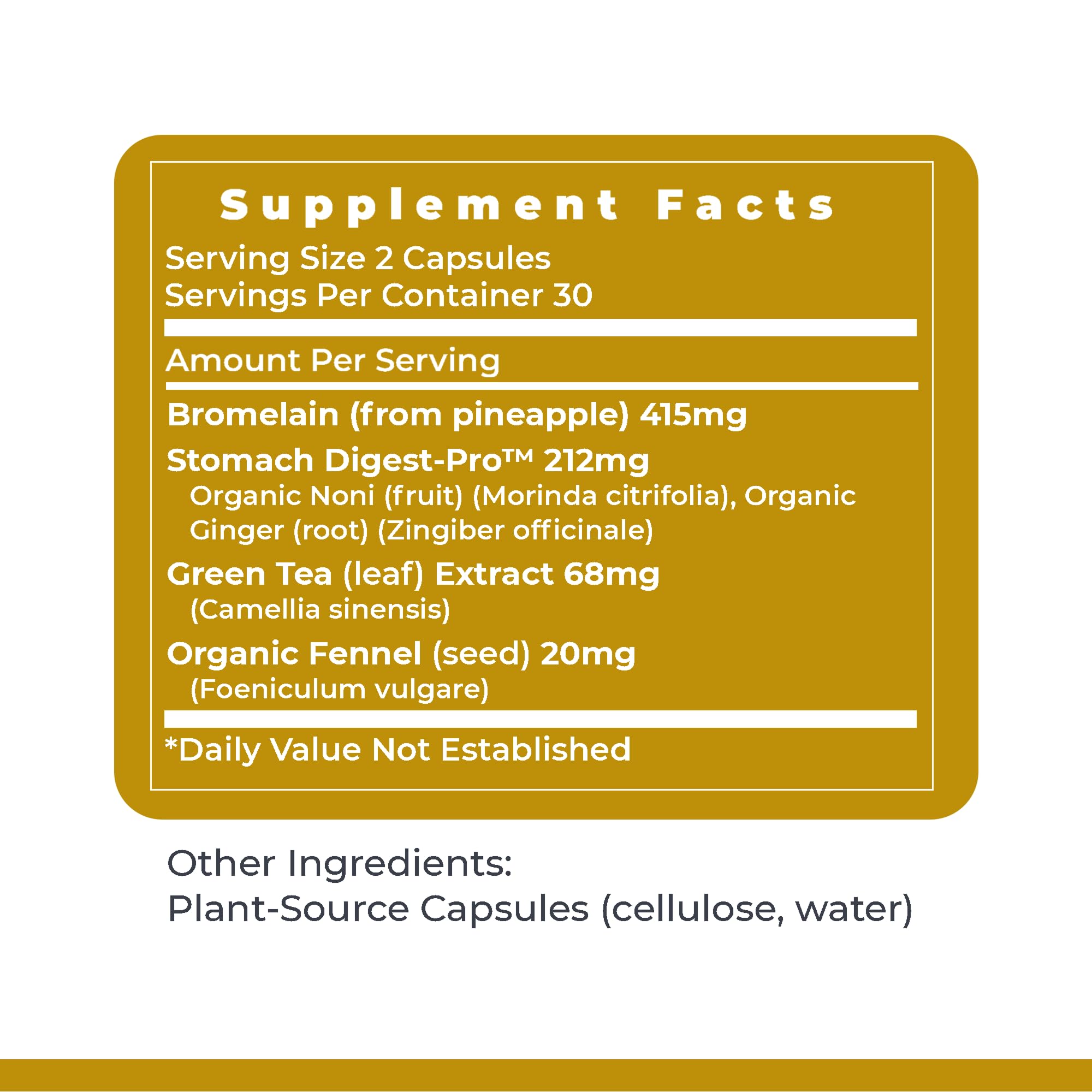 GastroVen bottle poured capsules for daily routine