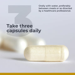 Bottle side label of Premier Research Labs Joint & Disc Support highlights gluten-free ingredients
