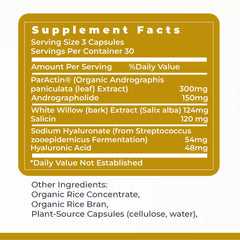 Packaging of Premier Research Labs Joint & Disc Support displaying the triple-strength blend