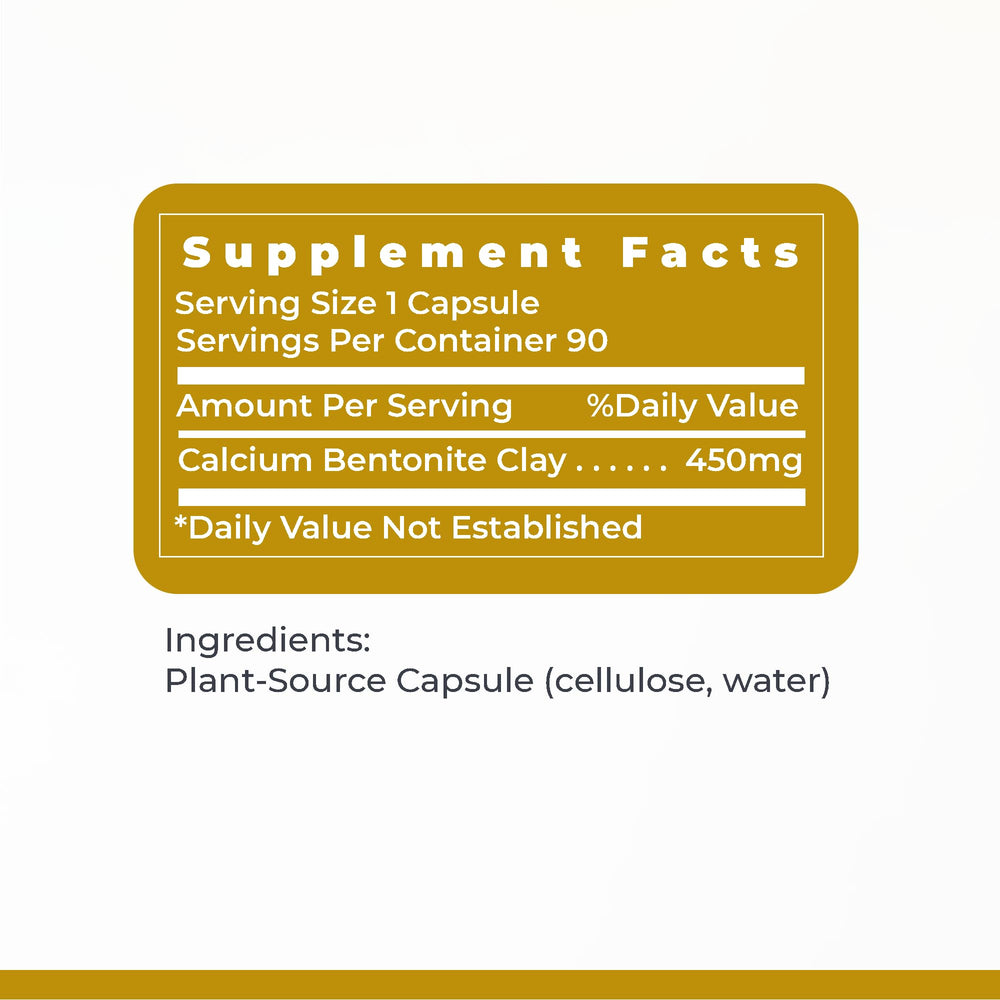 Bottle on shelf of Medi-Clay-FX signals reliable daily detox support