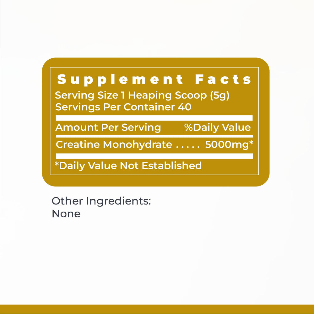 Vegan-friendly packaging of Premier Creatine powder appeals to athletes