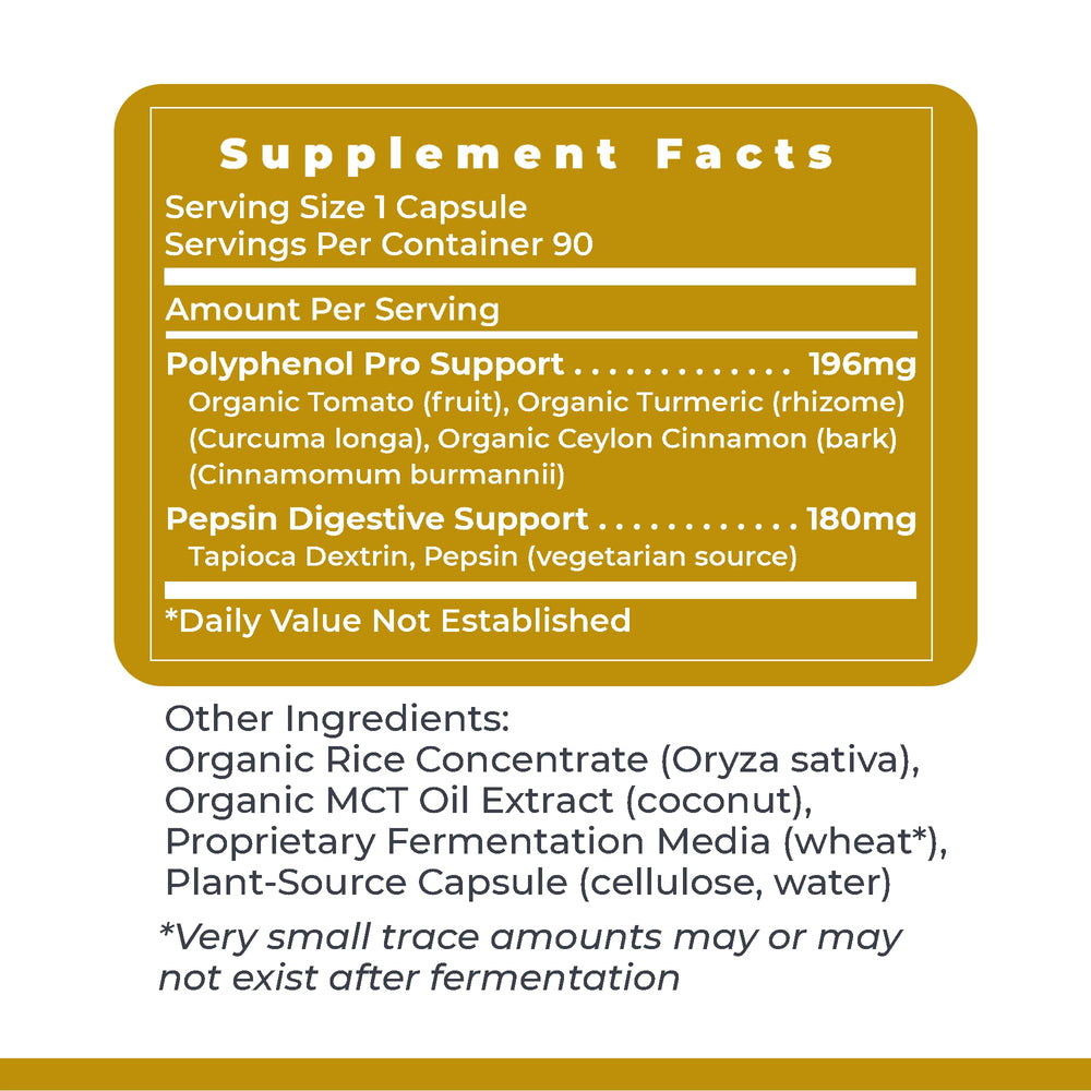 Premier Research Labs bottle beside a healthy meal hinting at optimized nutrient absorption