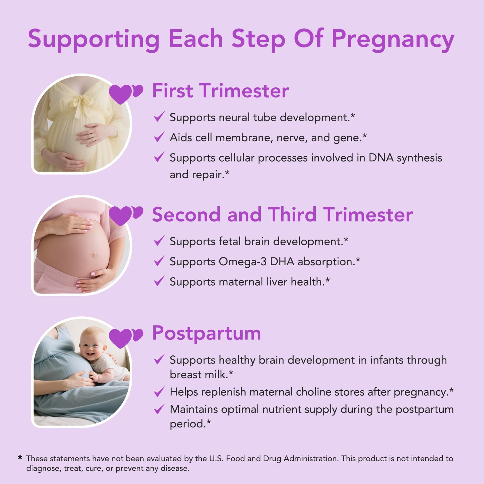 Premom prenatal bottle front view shows compatibility with existing prenatal vitamins.