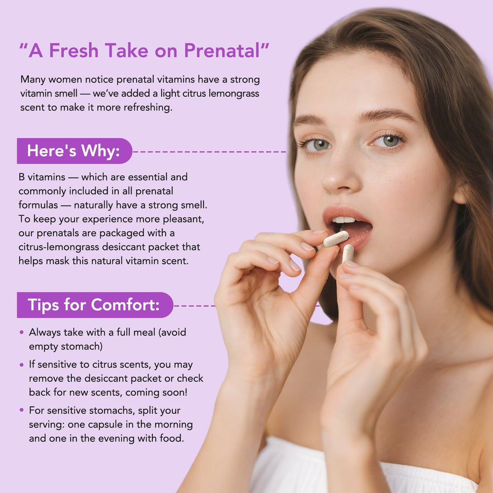 Premom vegan-two-capsules-daily: two convenient capsules per day for complete daily nutrition.