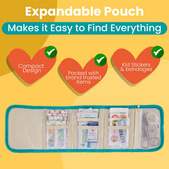PreparaKit TSA-approved travel kit ready for carry-on use