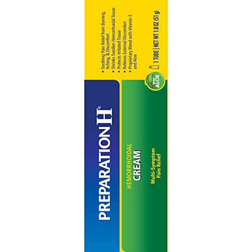 Preparation H easy-usage daily-care routine for gentle relief.