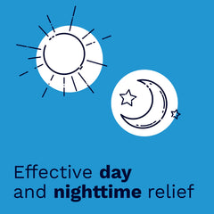 Preparation H night-use scene suggesting overnight comfort.