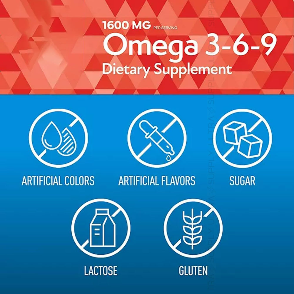 Skin and hair vitality cue from Presca Omega 3-6-9 formula.