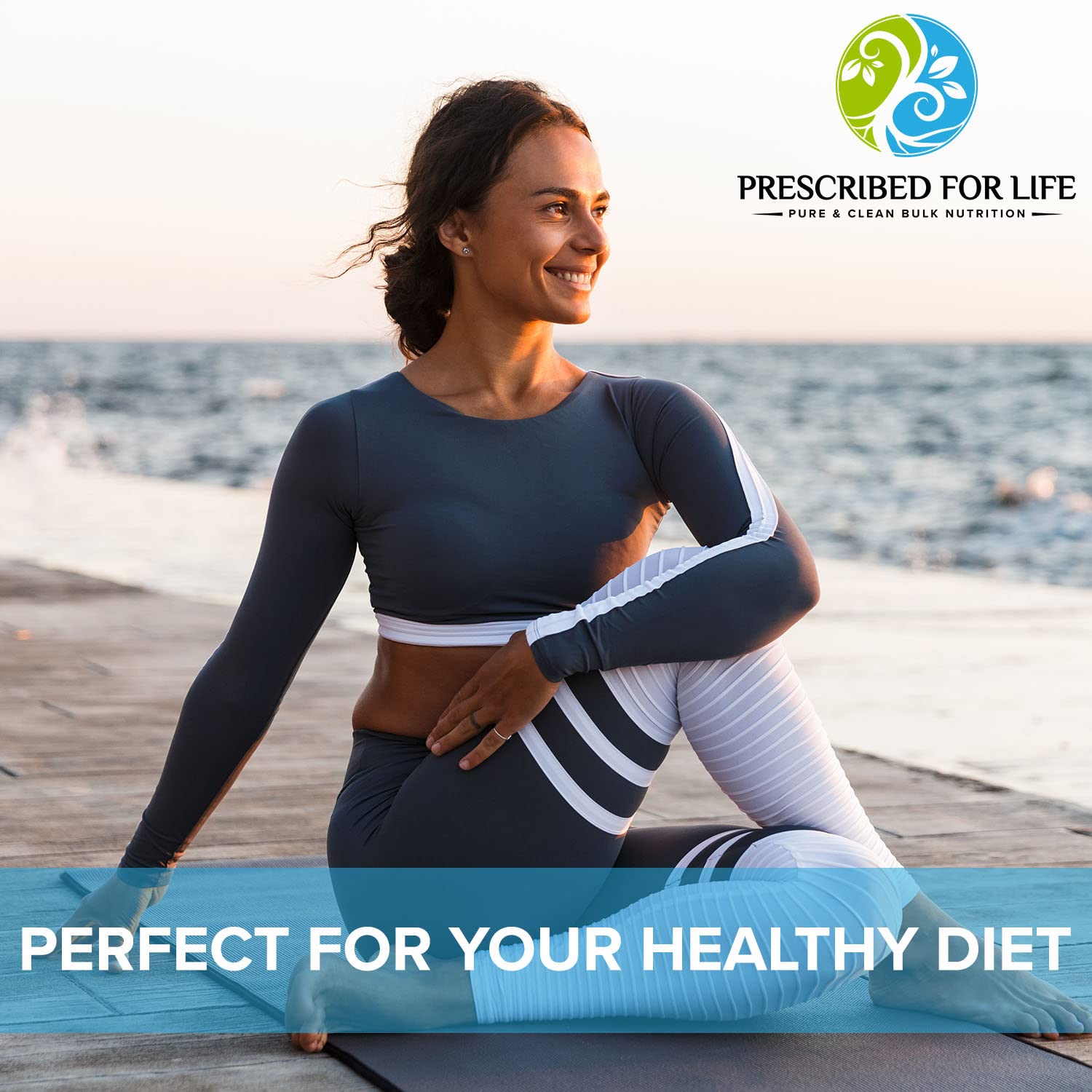 Prescribed For Life adenine powder USA-made packaging signals GMP-compliant production.