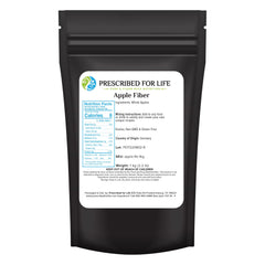 Prescribed For Life apple fiber powder packaging pouch for fresh daily use