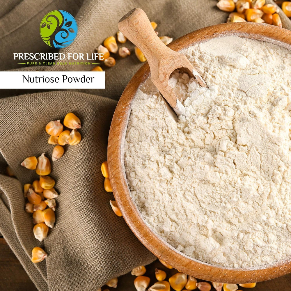 Pouch with reseal feature keeps Nutriose powder fresh for longer
